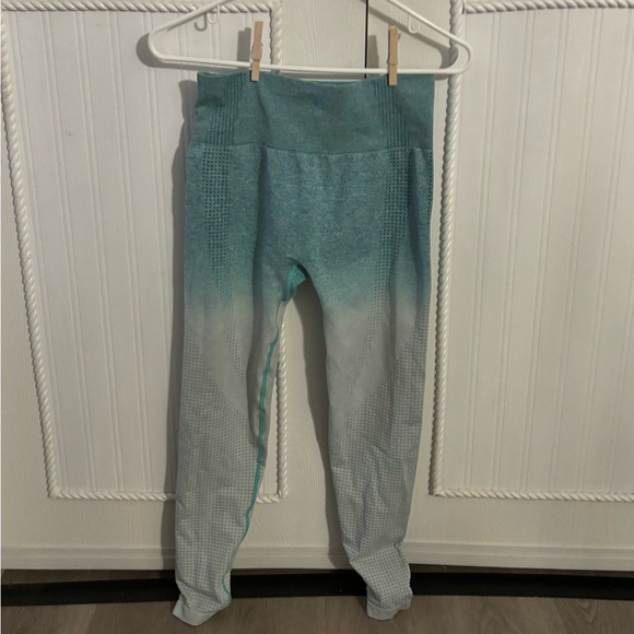 Blue Ombré workout leggings - Picture 2 of 4